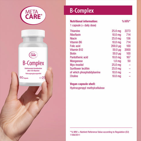 META-CARE® Complejo de vitamina B